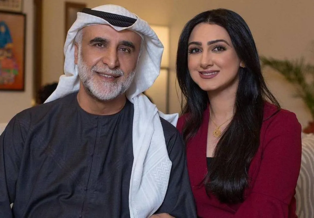 هيفاء حسين مع زوجها الفنان حبيب غلوم - صورة من حسابها الرسمي على انستغرام