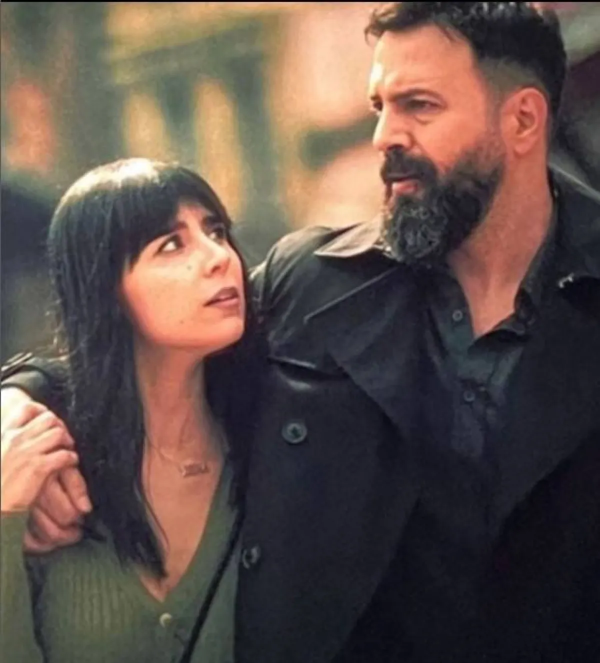 تيم حسن وزينة مكي من الفيلم - الصورة من حساب تيم حسن على انستغرام