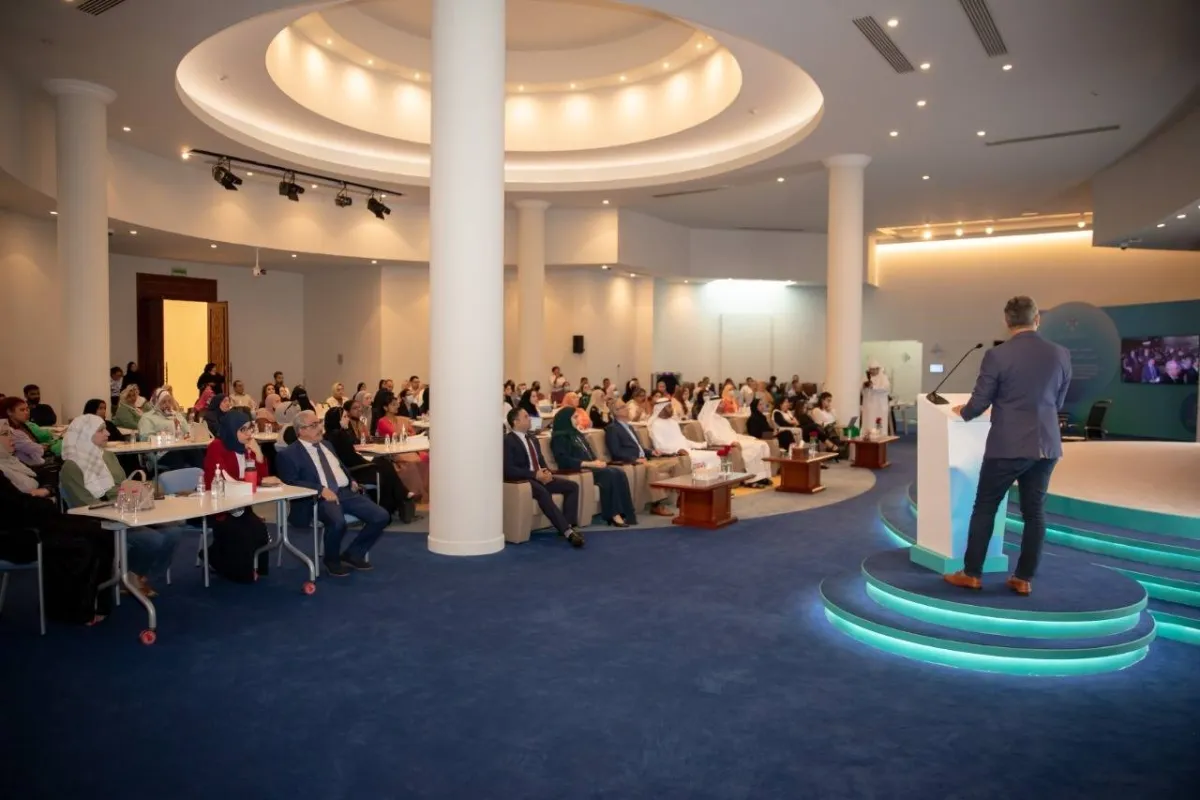 مؤسسة حمدان بن راشد للأداء التعليمي المتميز تنظم "المنتدى العلمي للموهبة". الصورة من "وام"