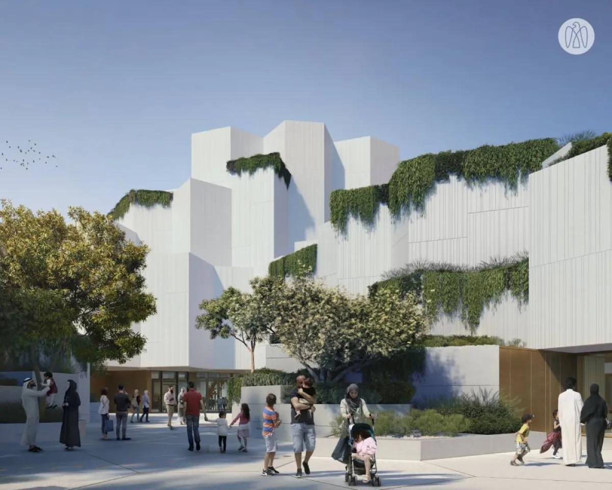 يقع المتحف في منطقة السعديات. الصورة من مكتب أبوظبي الإعلامي