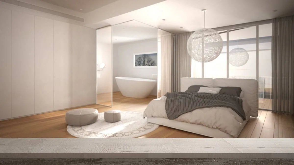الألوان المناسبة لغرفة نوم الضيوف، تشتمل على الأبيض