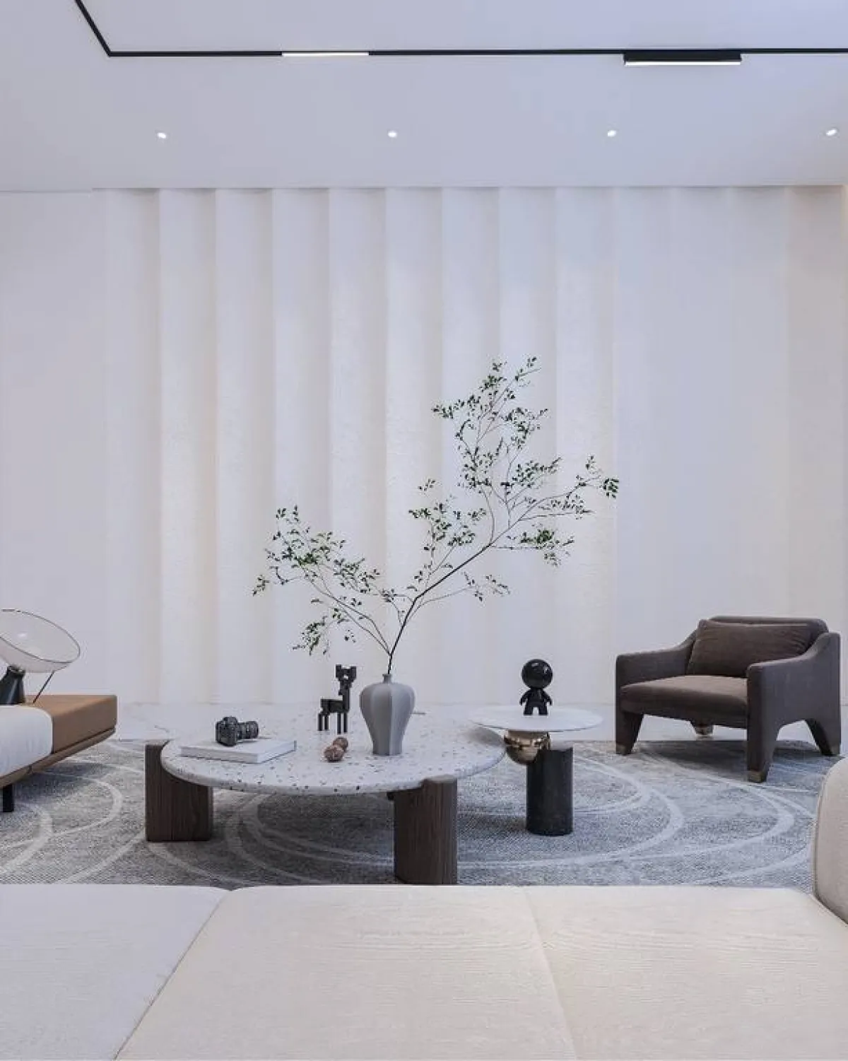 تصميم متدرّج من إعداد الجبس للجدار