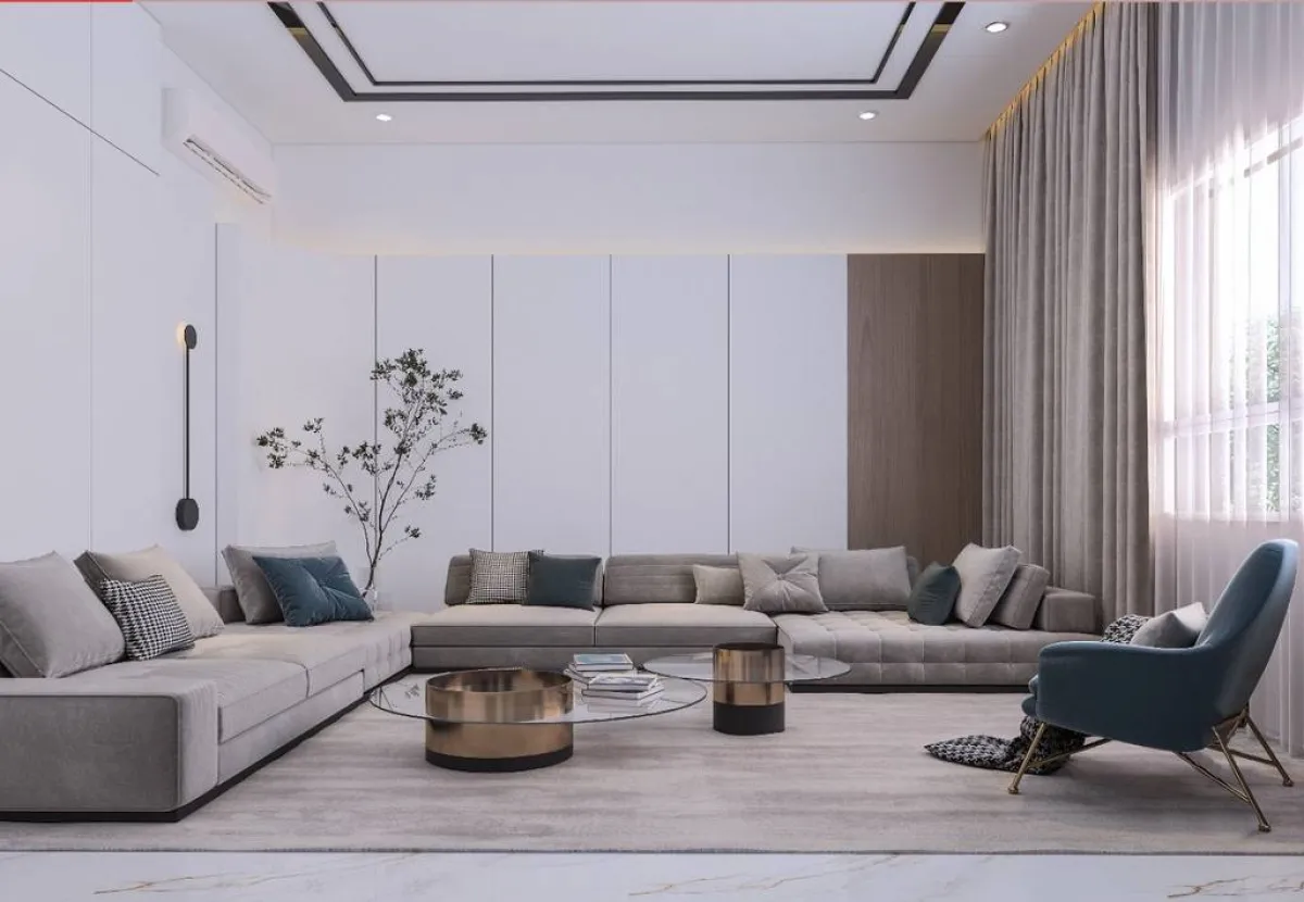 الجبس يطلّ إطلالة مميّزة على أحد الجدران