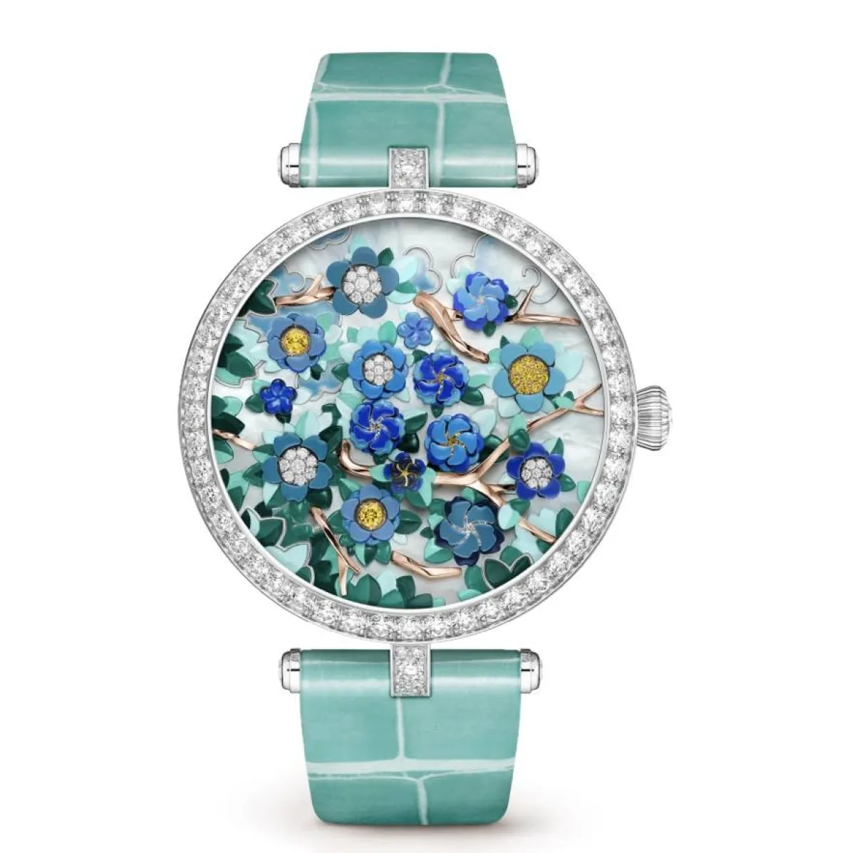 ساعة لايدي آربلز أور فلورال من فان كليف اند اربلز Van cleef & arpels