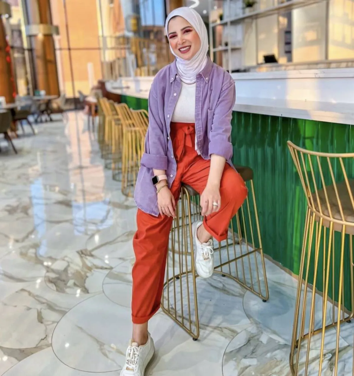 جهاد البنا باطلالة خريفية