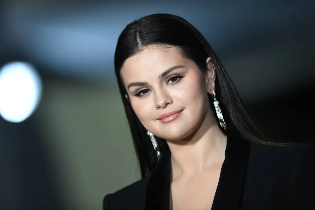 US actress Selena Gomez arrives for the 2nd Annual Academy Museum Gala at the Academy Museum of Motion Pictures in Los Angeles, October 15, 2022. VALERIE MACON / AFP