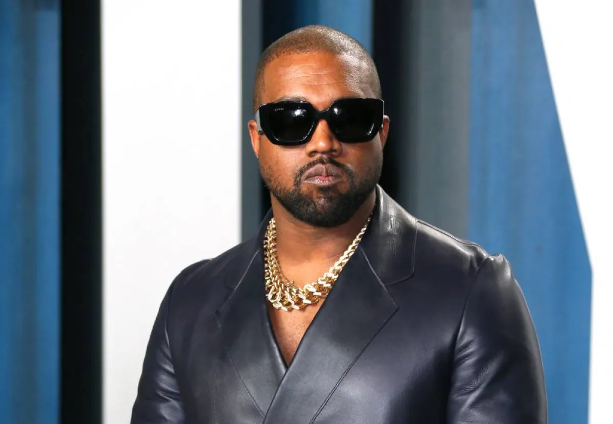 FILES) In this file photo taken on February 9, 2020 Kanye West attends the 2020 Vanity Fair Oscar Party following the 92nd annual Oscars at The Wallis Annenberg Center for the Performing Arts in Beverly Hills. German sportswear giant Adidas said October 25, 2022 it was ending its partnership with Kanye West after a series of anti-Semitic outbursts by the controversial rapper. Jean-Baptiste Lacroix / AFP