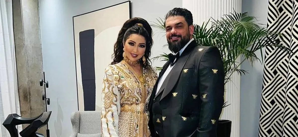 محمد الترك ودنيا بطمة - صورة من حساب محمد على انستغرام