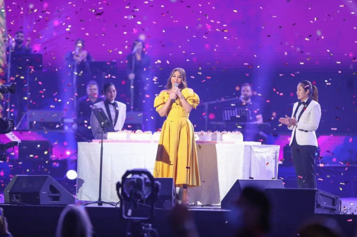 الفنانة اليسا - الصورة من حساب موسم الرياض على تويتر