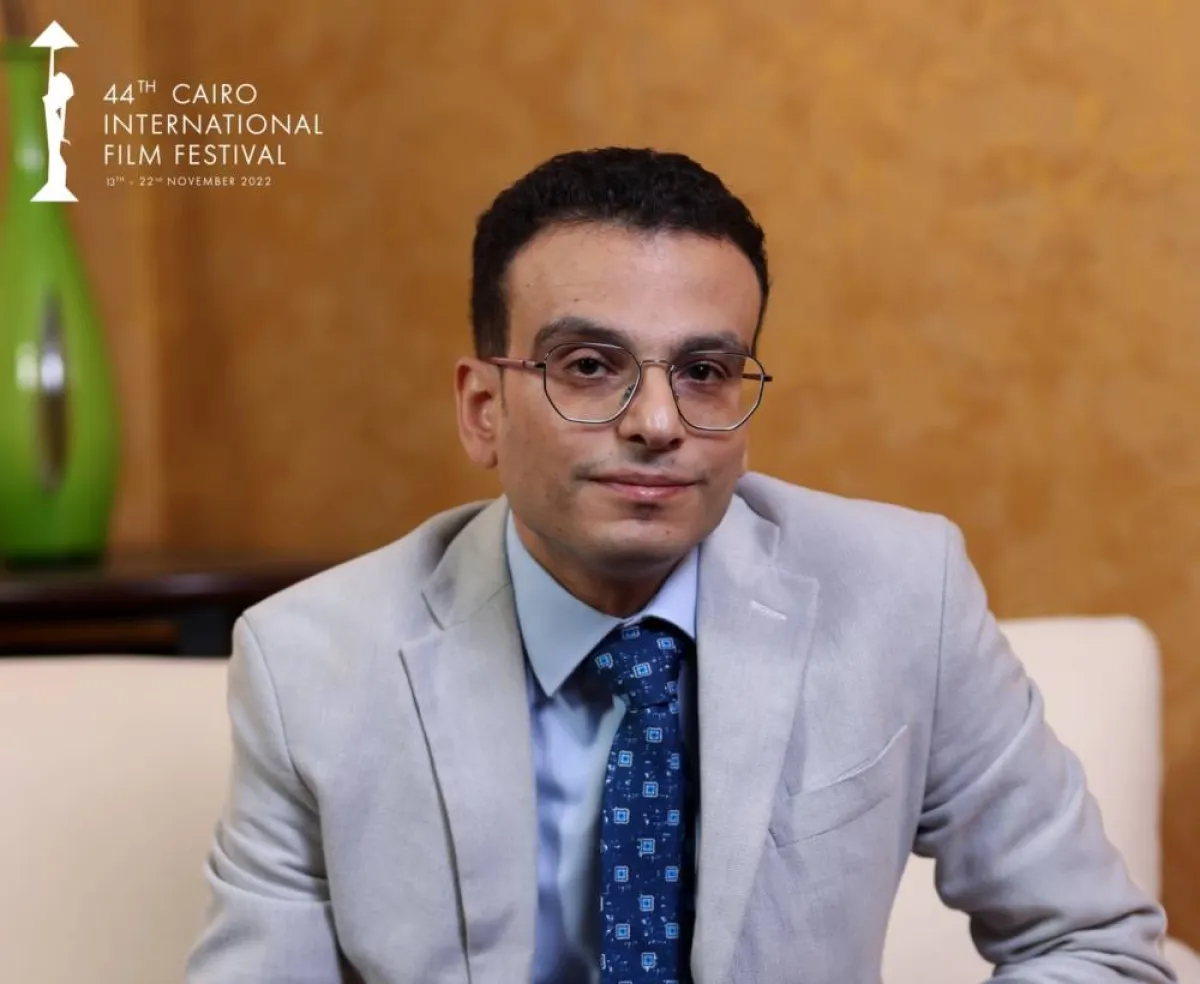 أمير رمسيس من المؤتمر الصحفي لمهرجان القاهرة - الصورة من حساب المهرجان على الفيس بوك