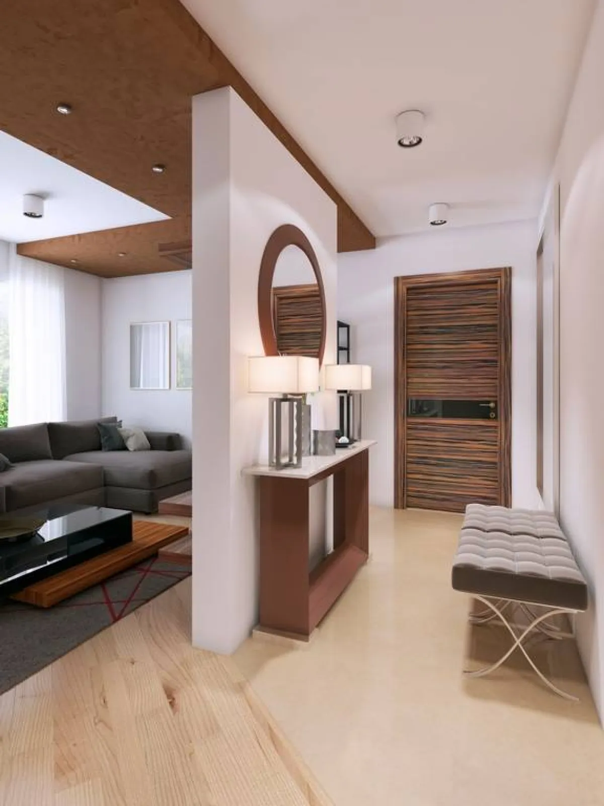 تصميم المدخل الضيّق