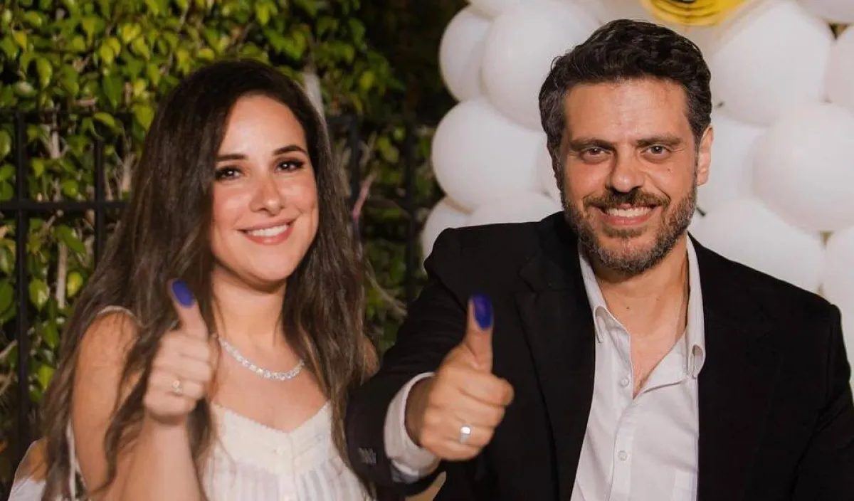 طارق صبري وشيري عادل - صورة من صفحتها على انستغرام