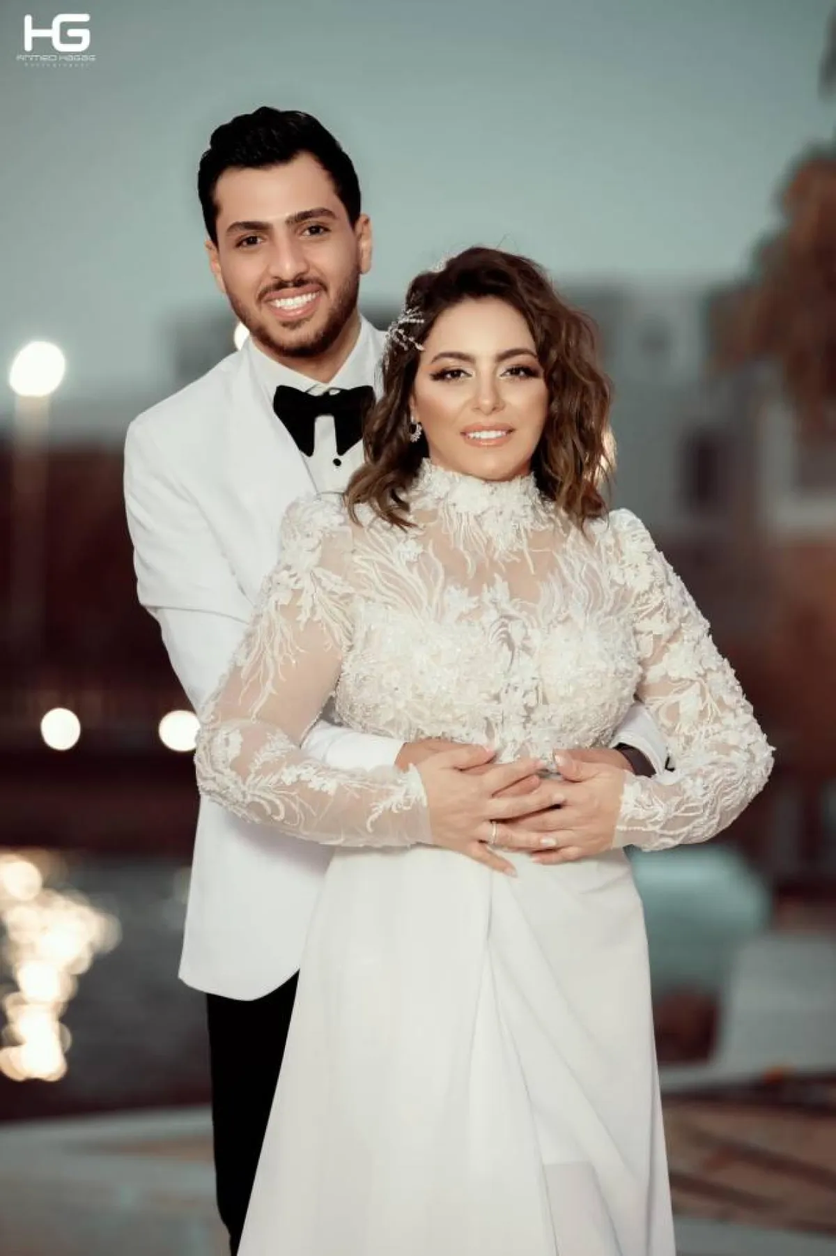 إلهام عبد البديع ووليد سامي - صورة من صفحتها الرسمية على فيسبوك