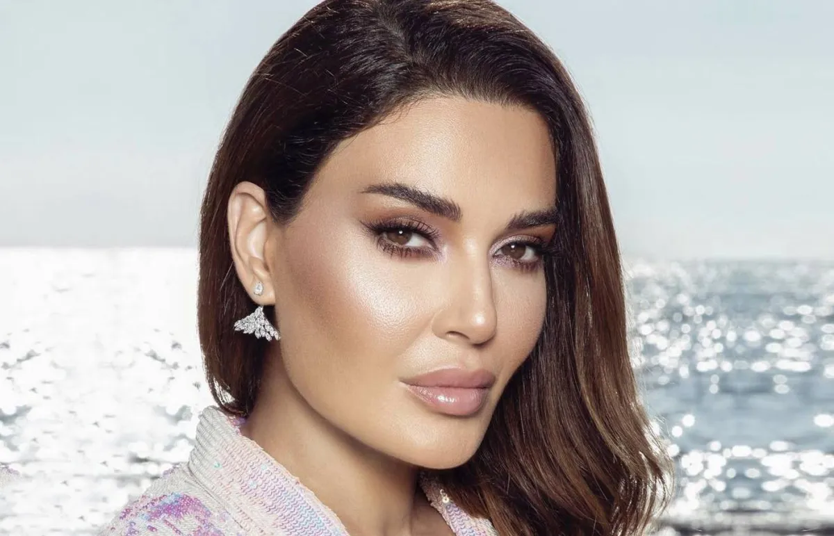 المكياج المشرق من سيرين عبد النور -الصورة من حسابها على الانستغرام