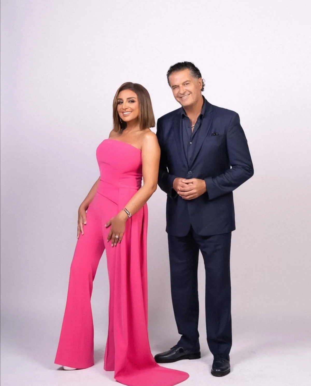 أنغام وراغب علامة - الصورة من حساب انغام على انستغرام 