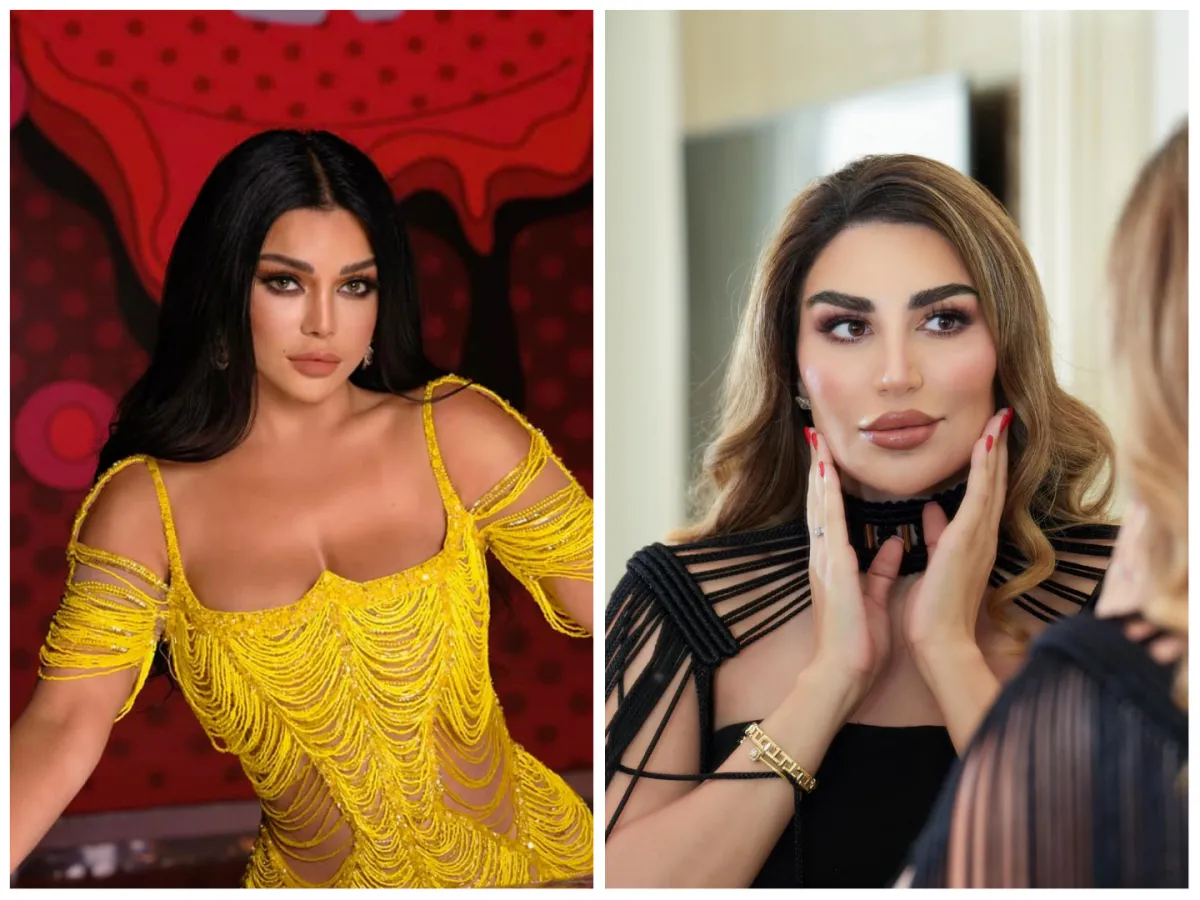 سارة نخلة وهيفاء وهبي - الصورة من تصميم محرر سيدتي