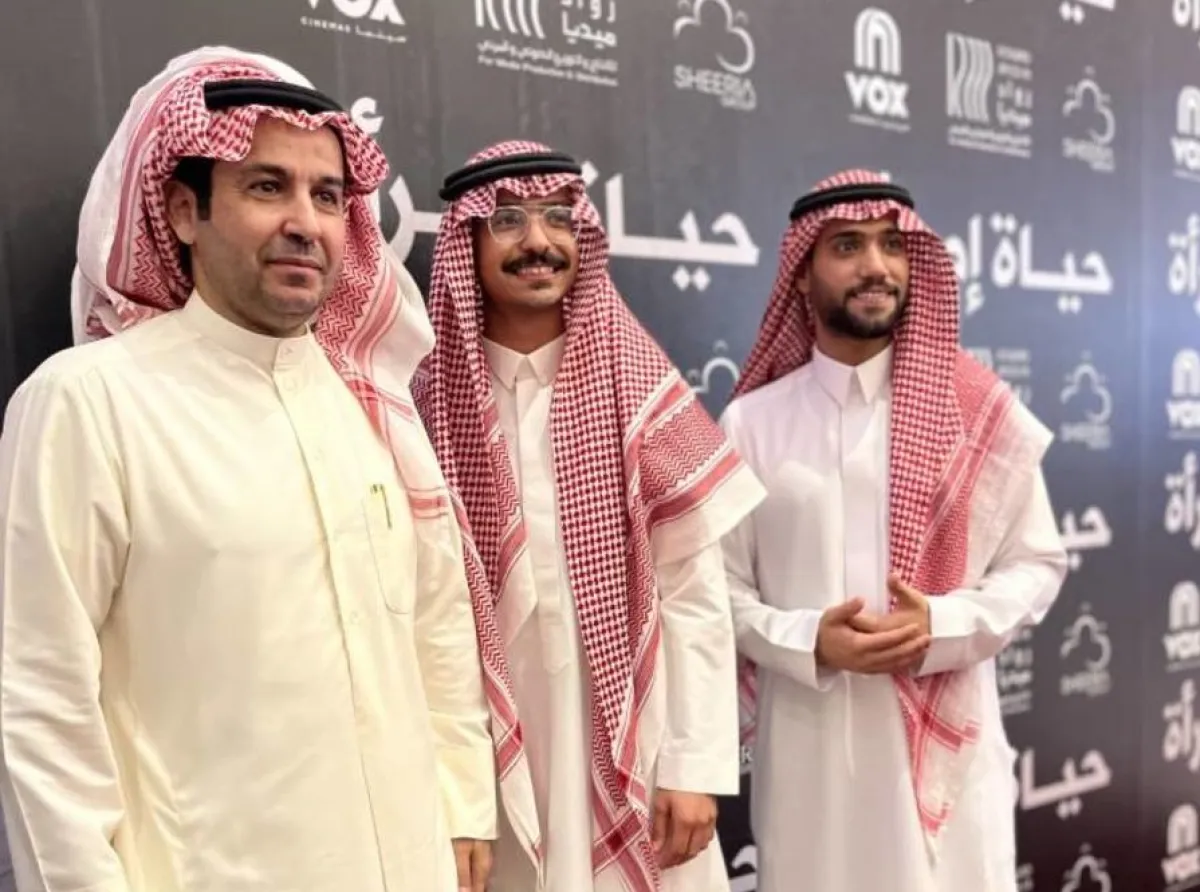 ابطال العمل فيصل محمد ومشعل الفياض ومحمد شامان