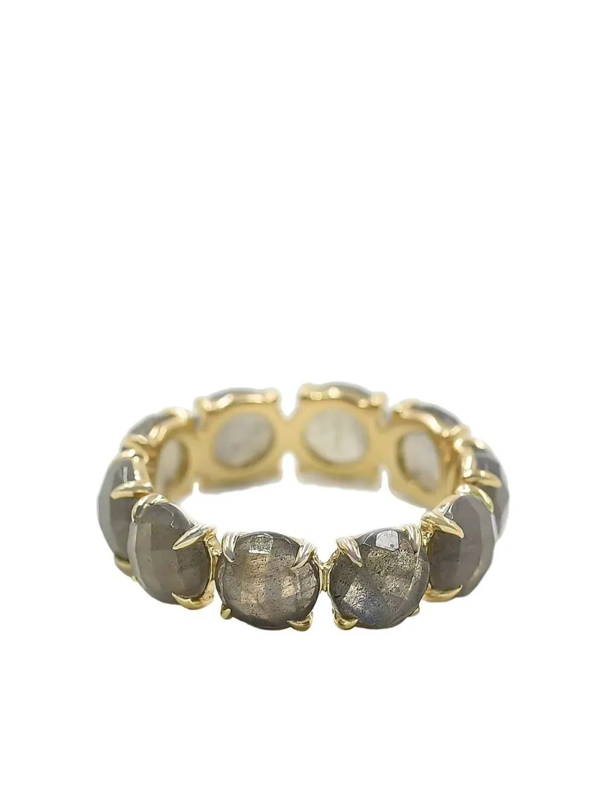 خاتم مرصوف بحجر الطاووس من مجوهرات بوندي Bondeye Jewelry