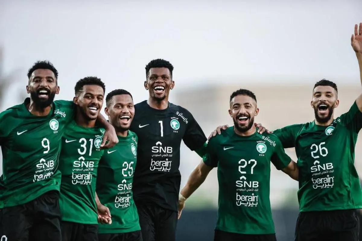 المنتخب السعودي- الصورة من حساب المنتخب السعودي على تويتر 