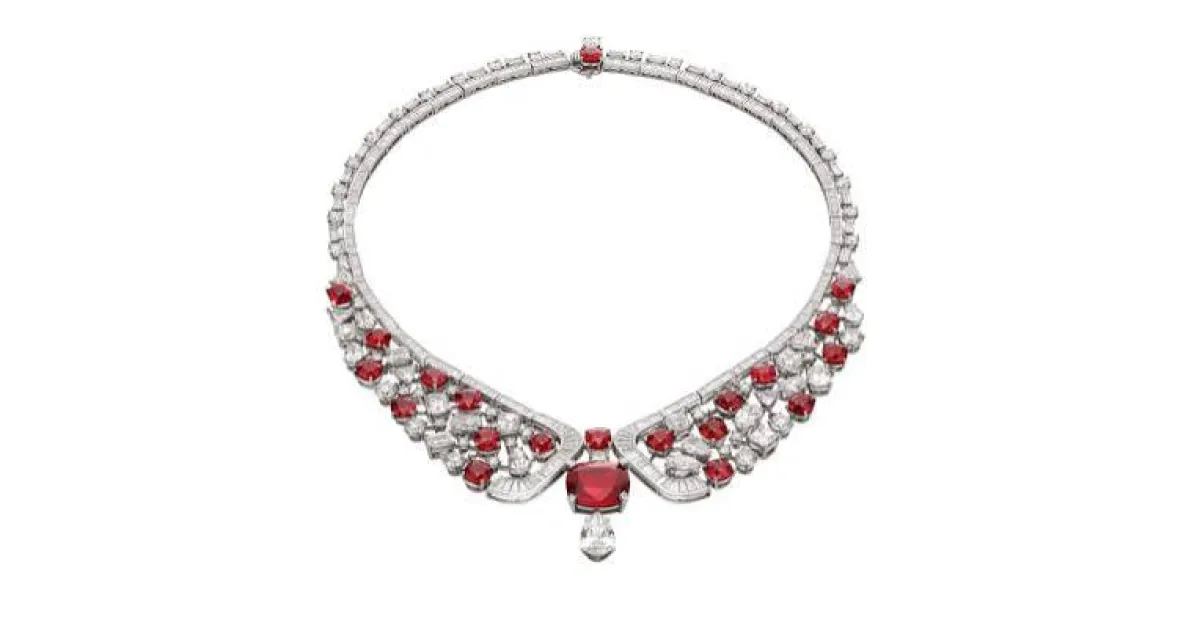 قلادة Ruby Flow من بلغاري Bvlgari 