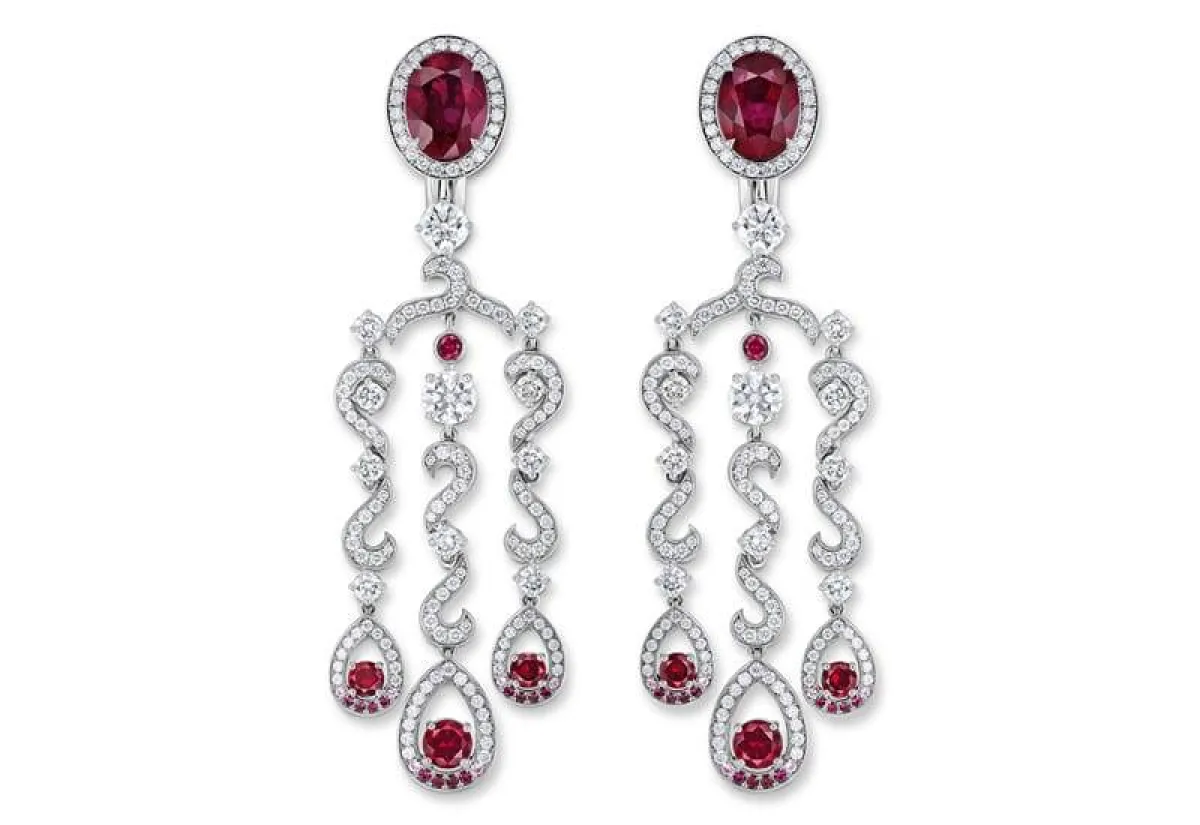 أقراط Blushing Beauty من غوبلين Gübelin