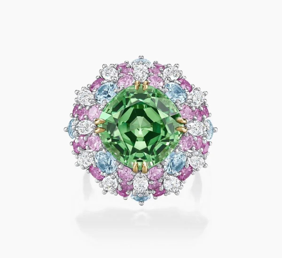 خاتم Winston Candy Tsavorite من هاري وينستون Harry Winston 