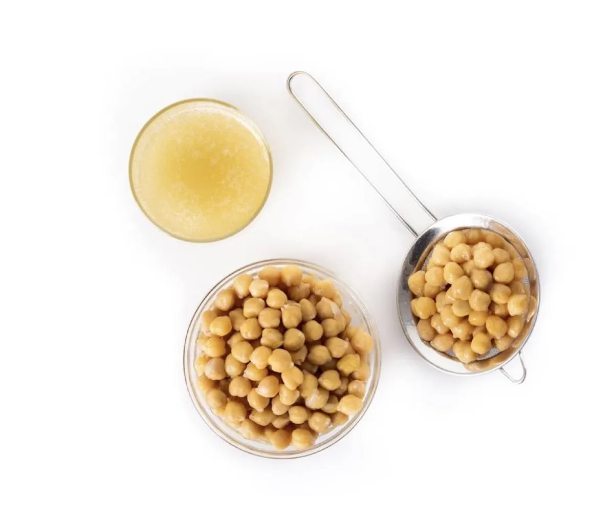 طريقة الحصول على ماء الحمص واستخدامه