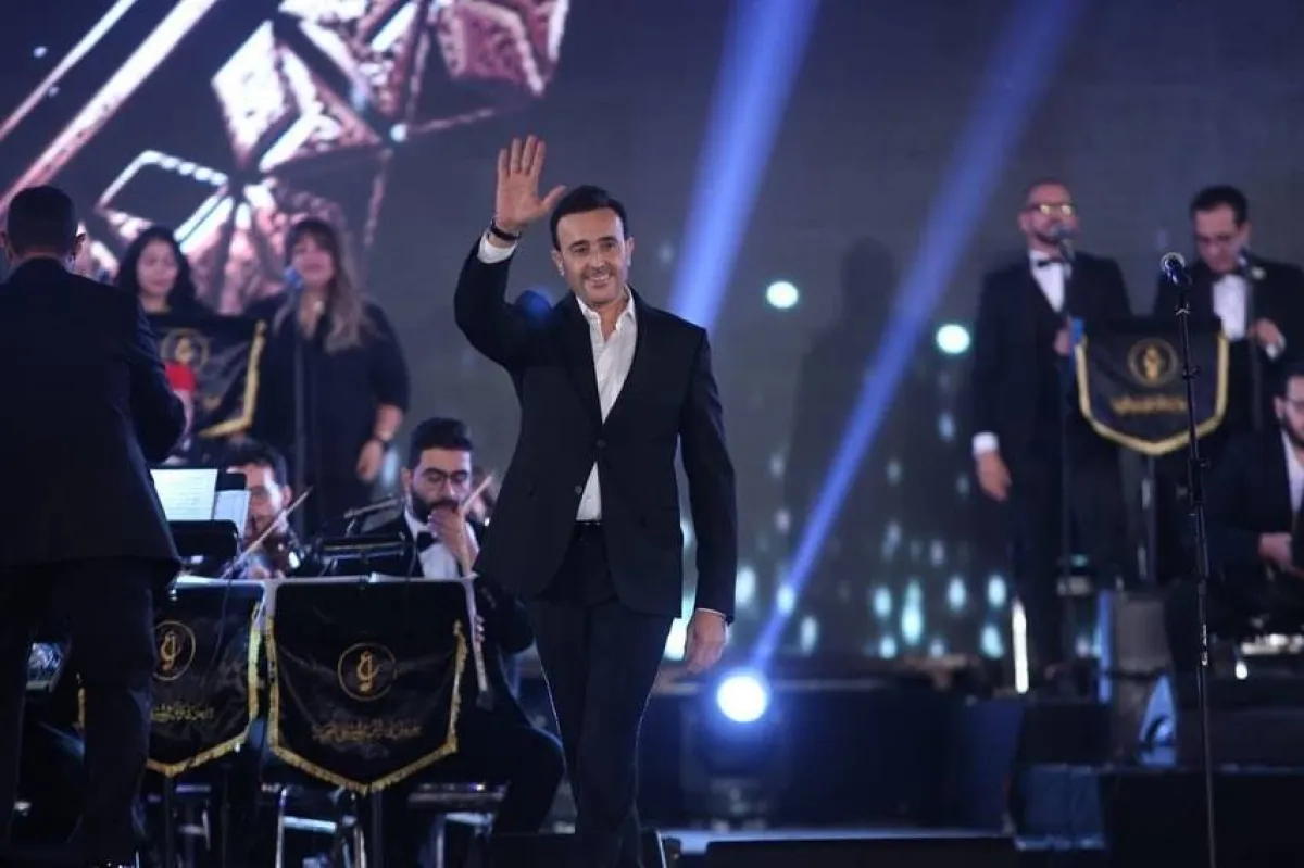 كواليس حفل صابر الرباعي في دار الأوبرا المصرية - صورة من صفحته على انستغرام 