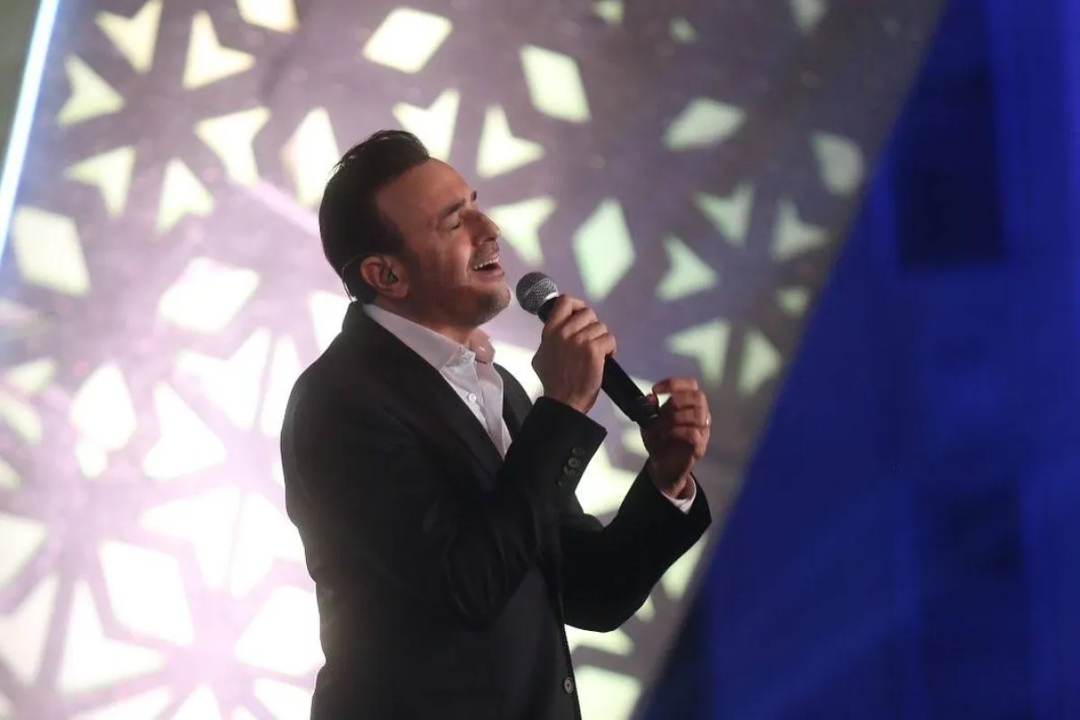 كواليس حفل صابر الرباعي في دار الأوبرا المصرية - صورة من صفحته على انستغرام 