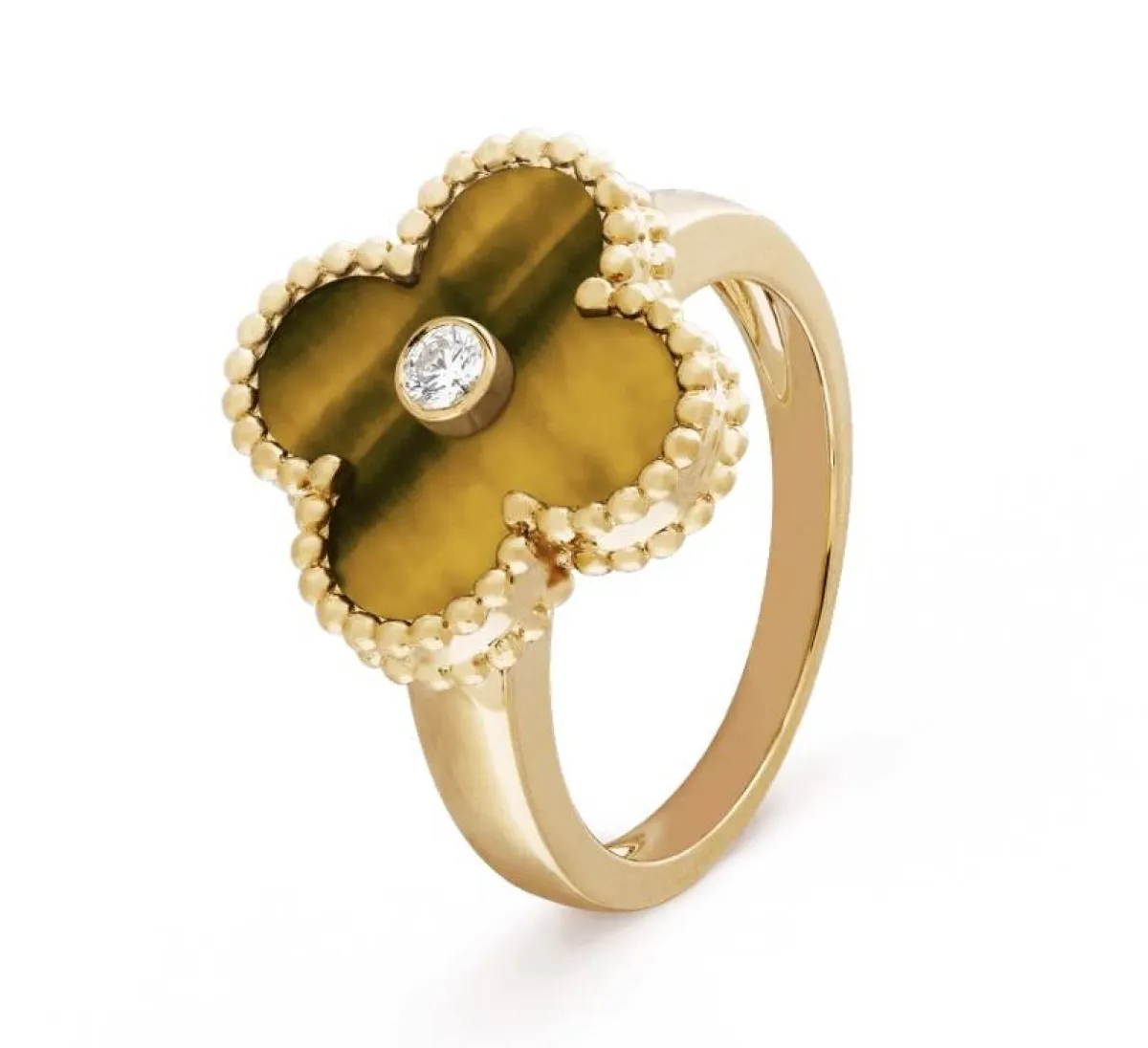 خاتم فينتاج ألامبرا من فان كليف أند آربلز Van cleef & arpels