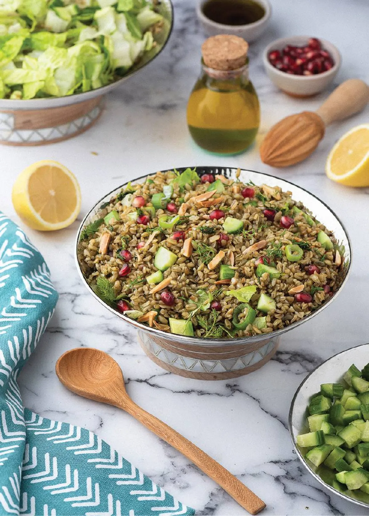 سلطة الفريكة 