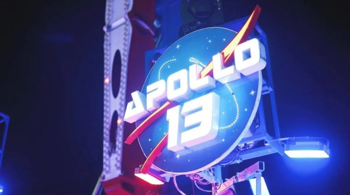  استوحيت اللعبة من المركبة الفضائية الأمريكية أبولو 13. الصورة من الحساب الرسمي لموسم الرياض