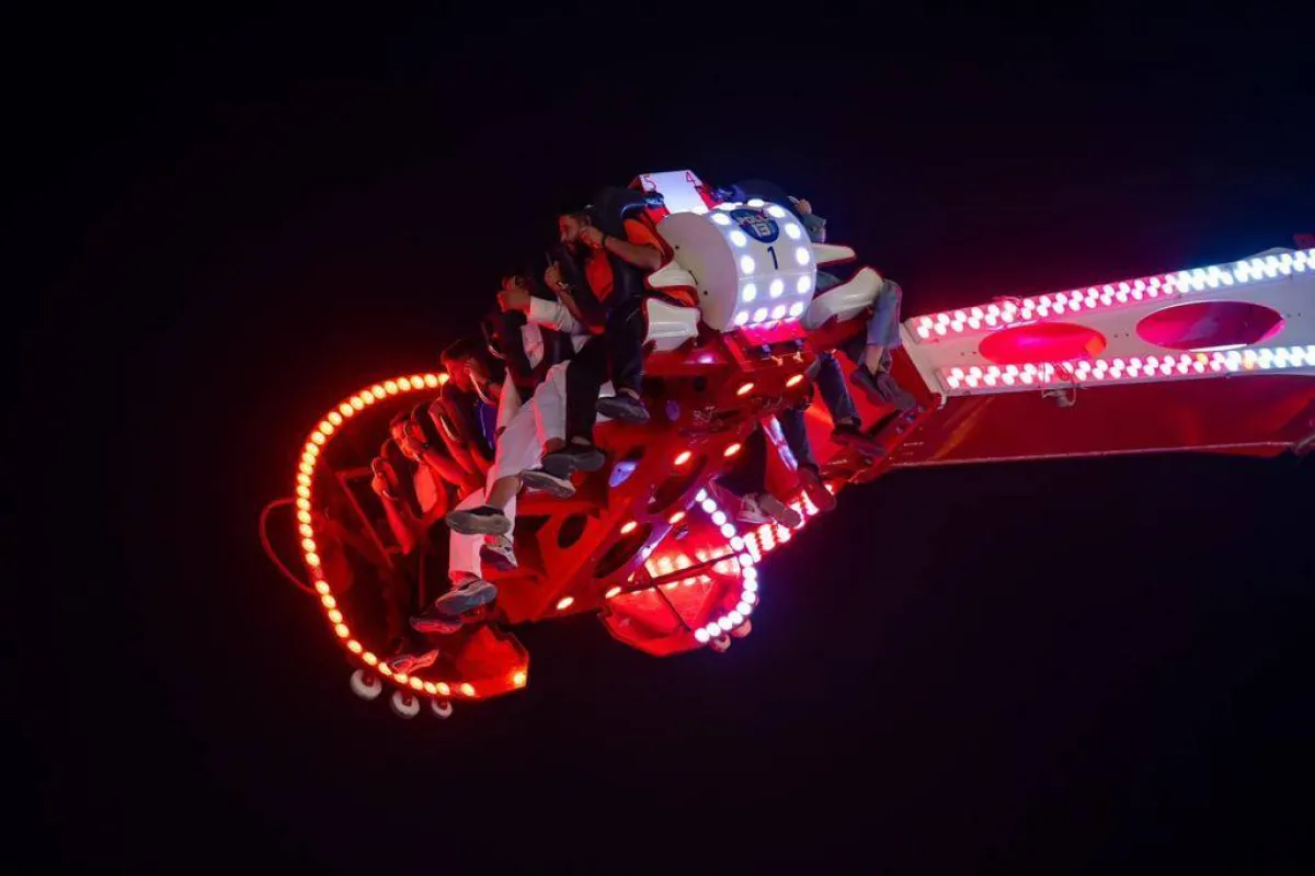  تعتبر مدينة الملاهي الأكبر في موسمها الثالث. الصورة من الحساب الرسمي لموسم الرياض