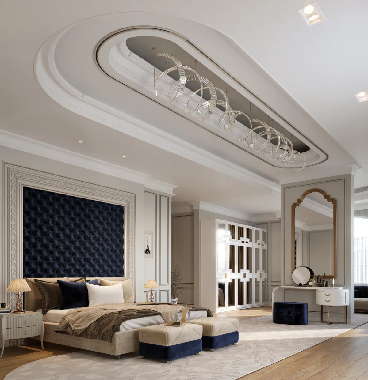 ديكورات غرفة النوم مريحة 