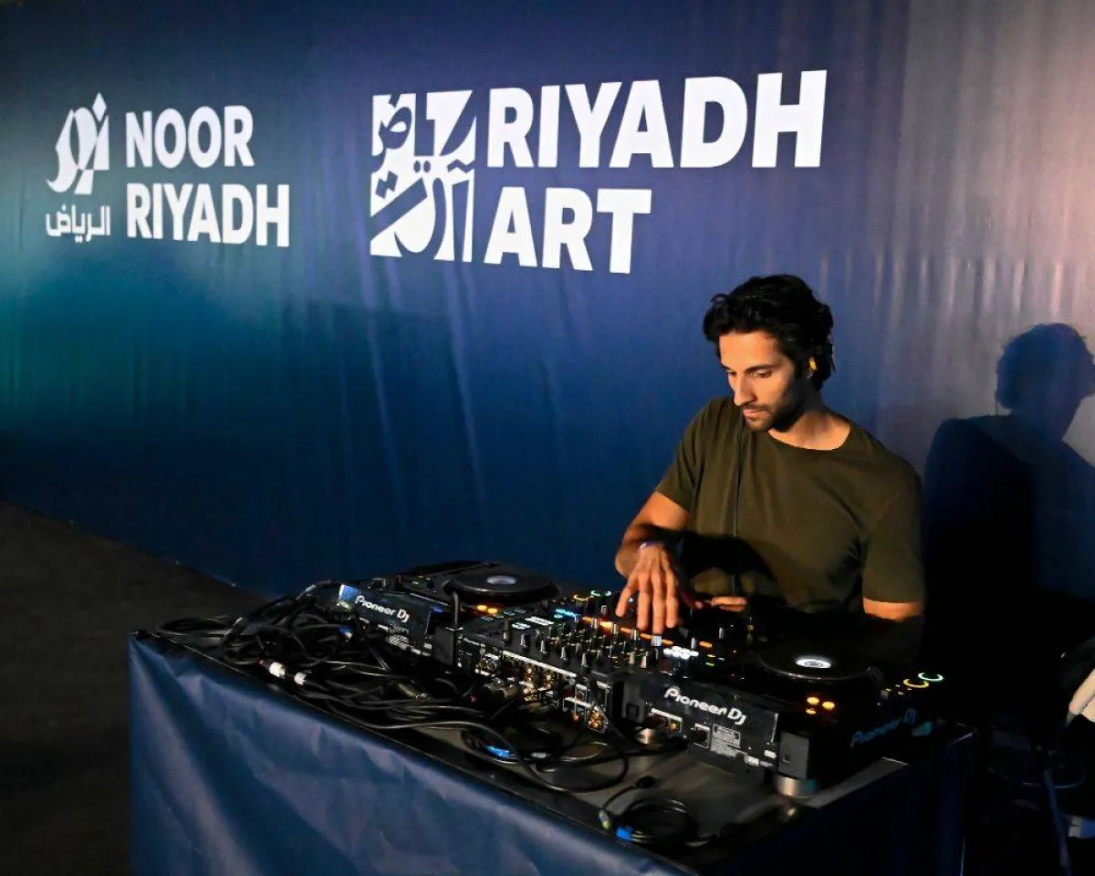 فقرة فنية ضمن احتفالية إطلاق نور الرياض 2022