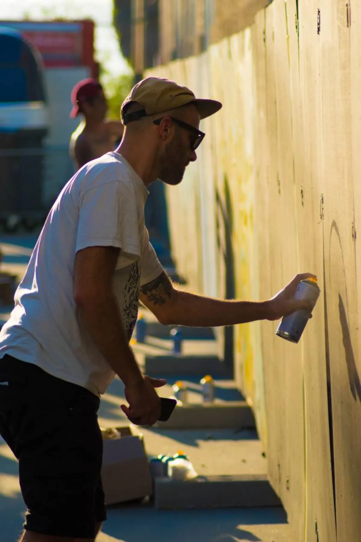 فنان غرافيتي 