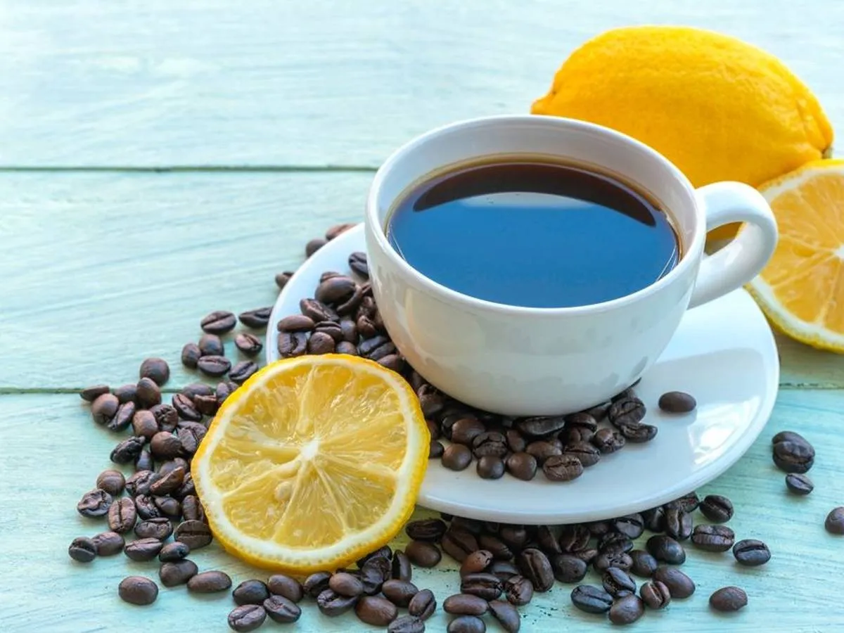 القهوة مع الليمون، لخسارة الوزن