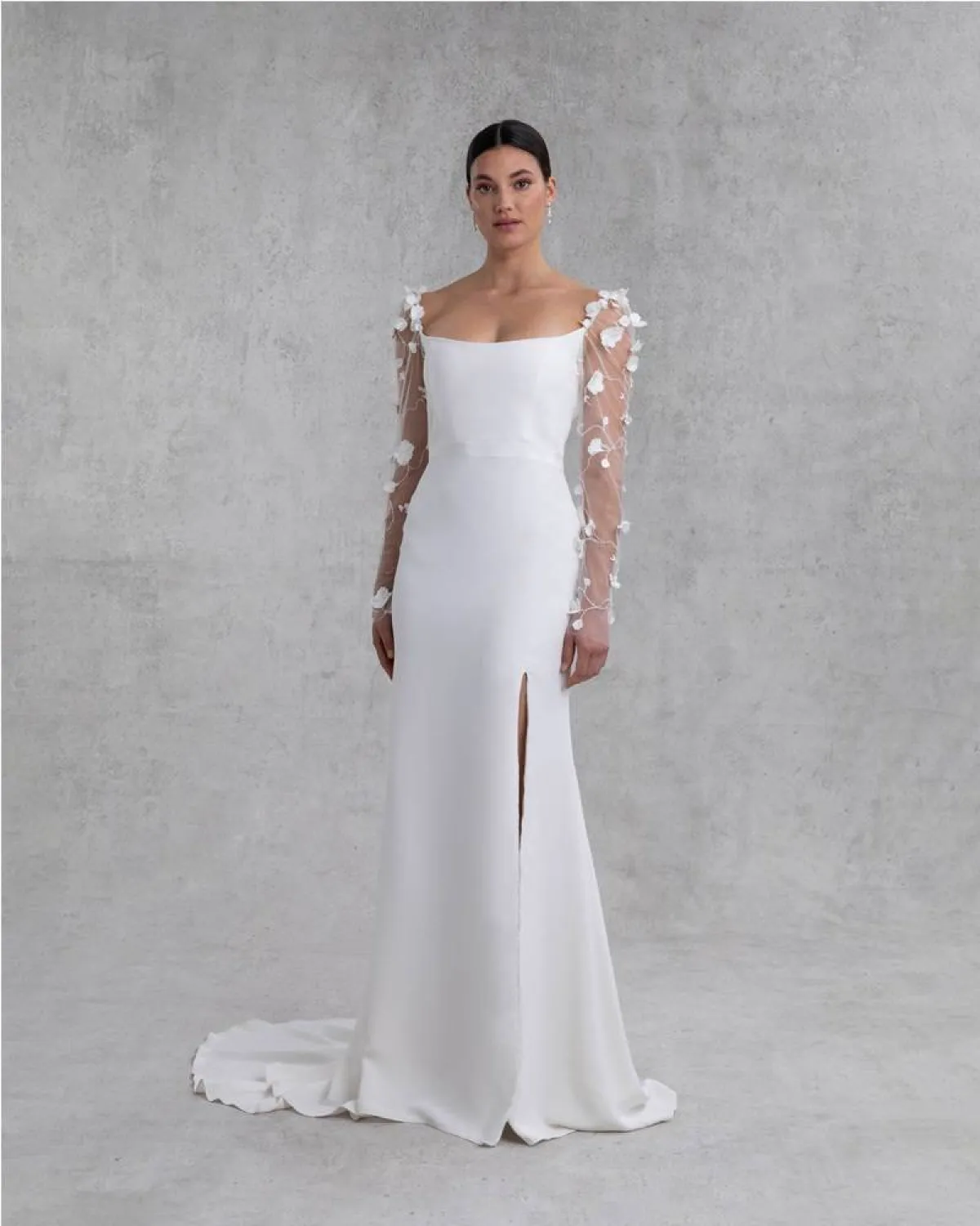 فساتين زفاف بأكمام شفافة 2023، من ألكسندرا جريكو Alexandra Grecco