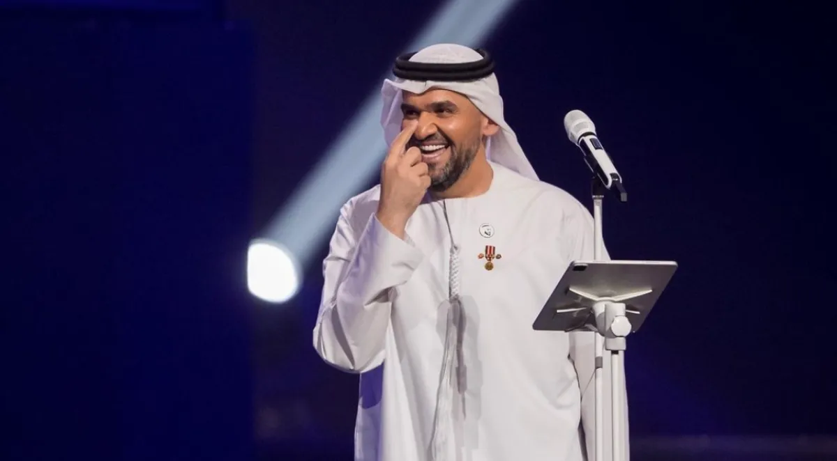 حسين الجسمي - الصورة من حساب روتانا لايف على الانستجرام 