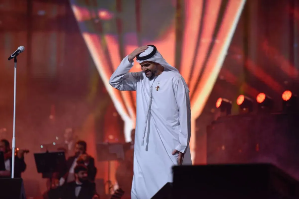 حسين الجسمي - الصورة من حساب عيشها التابع للهيئة العامة للترفيه على تويتر