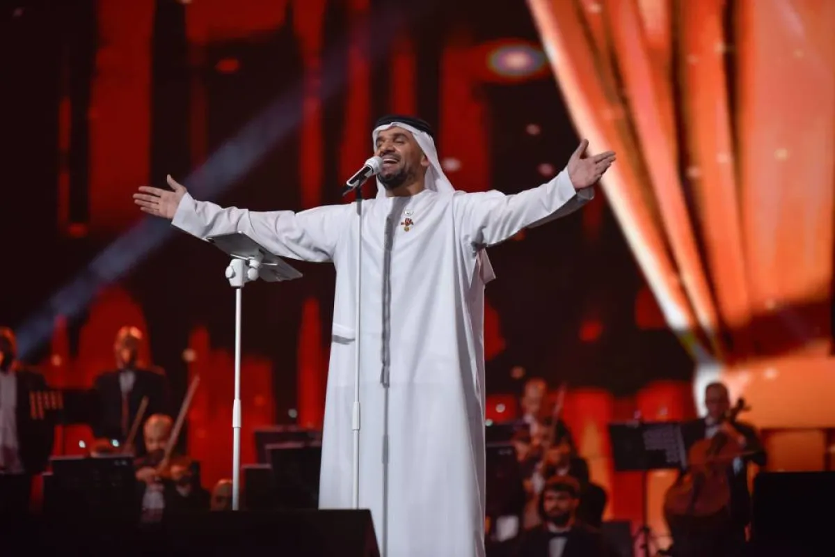 حسين الجسمي - الصورة من حساب عيشها التابع للهيئة العامة للترفيه على تويتر