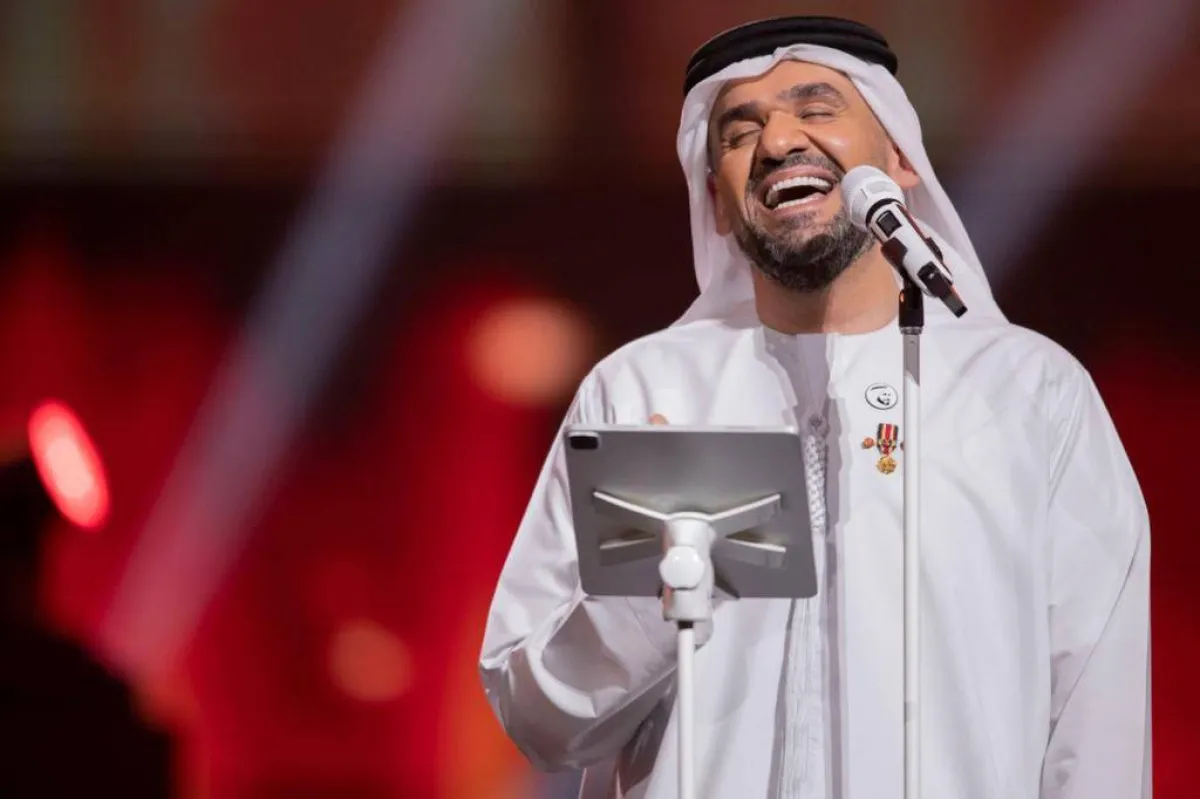 حسين الجسمي - الصورة من حساب عيشها التابع للهيئة العامة للترفيه على تويتر