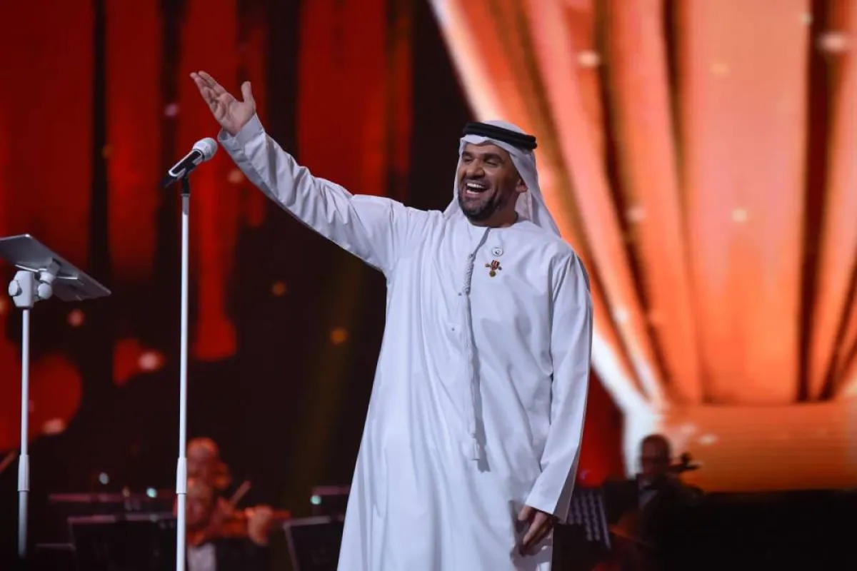 حسين الجسمي - الصورة من حساب عيشها التابع للهيئة العامة للترفيه على تويتر