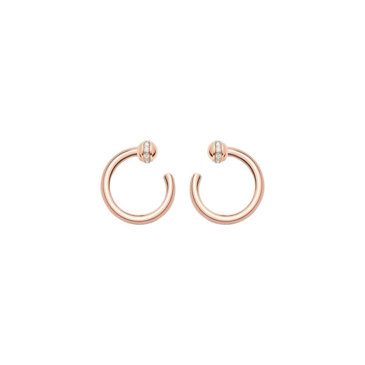 أقراط Possession open hoop من بياجيه Piaget 