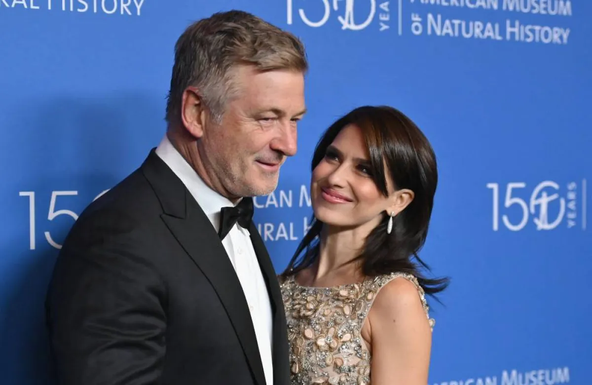 US actor Alec Baldwin (L) and Hilaria Baldwin attend the American Museum of Natural History Gala on November 21, 2019 in New York City. Angela Weiss / AFP