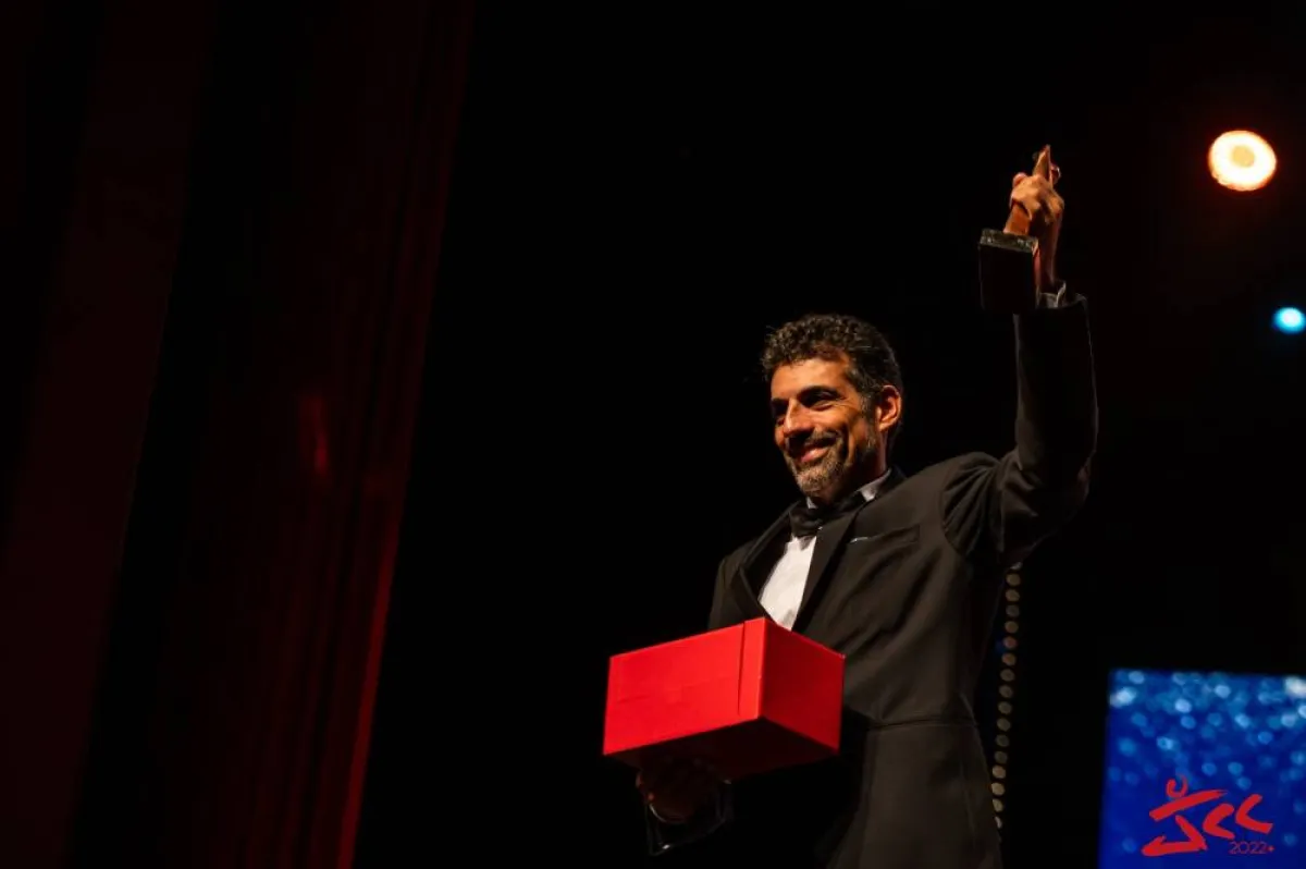 المخرج المصري سمير نصر - الصورة من حساب المهرجان على الفيسبوك