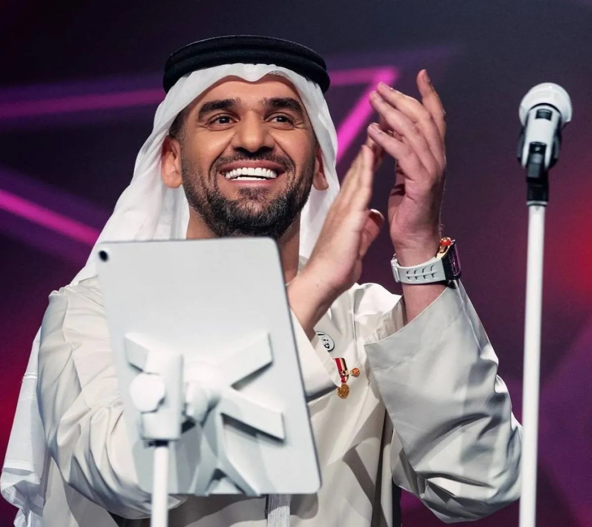 حسين الجسمي - صورة من صفحته على انستغرام