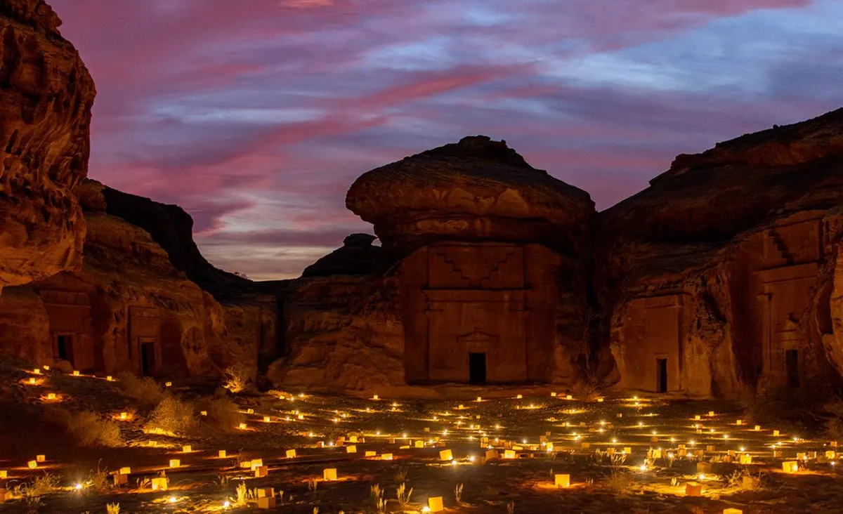 الهيئة الملكية لمحافظة العلا تدخل عالم "الميتافيرس"- الصورة من حساب استكشف العلا