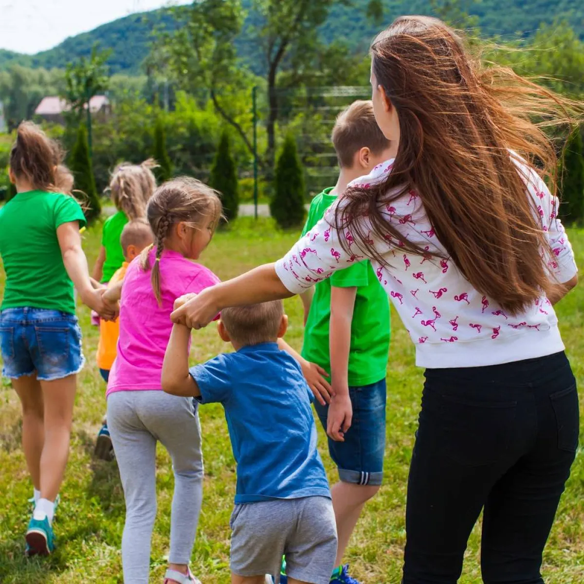 صورة تعبيرية عن اللعب الجماعي
