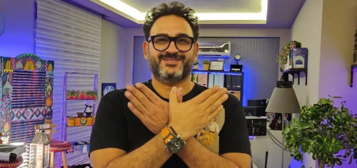 أكرم حسني -الصورة من حسابه على الانستغرام